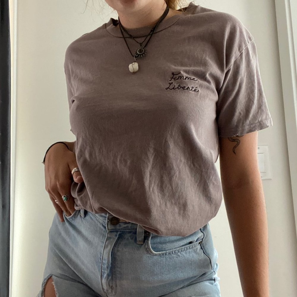 TOPSHOP "Femmes Liberté" tee